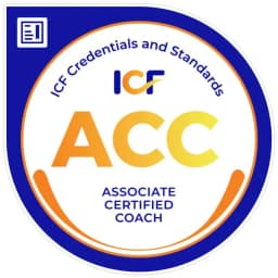 ICF Associate Certified Coach badge