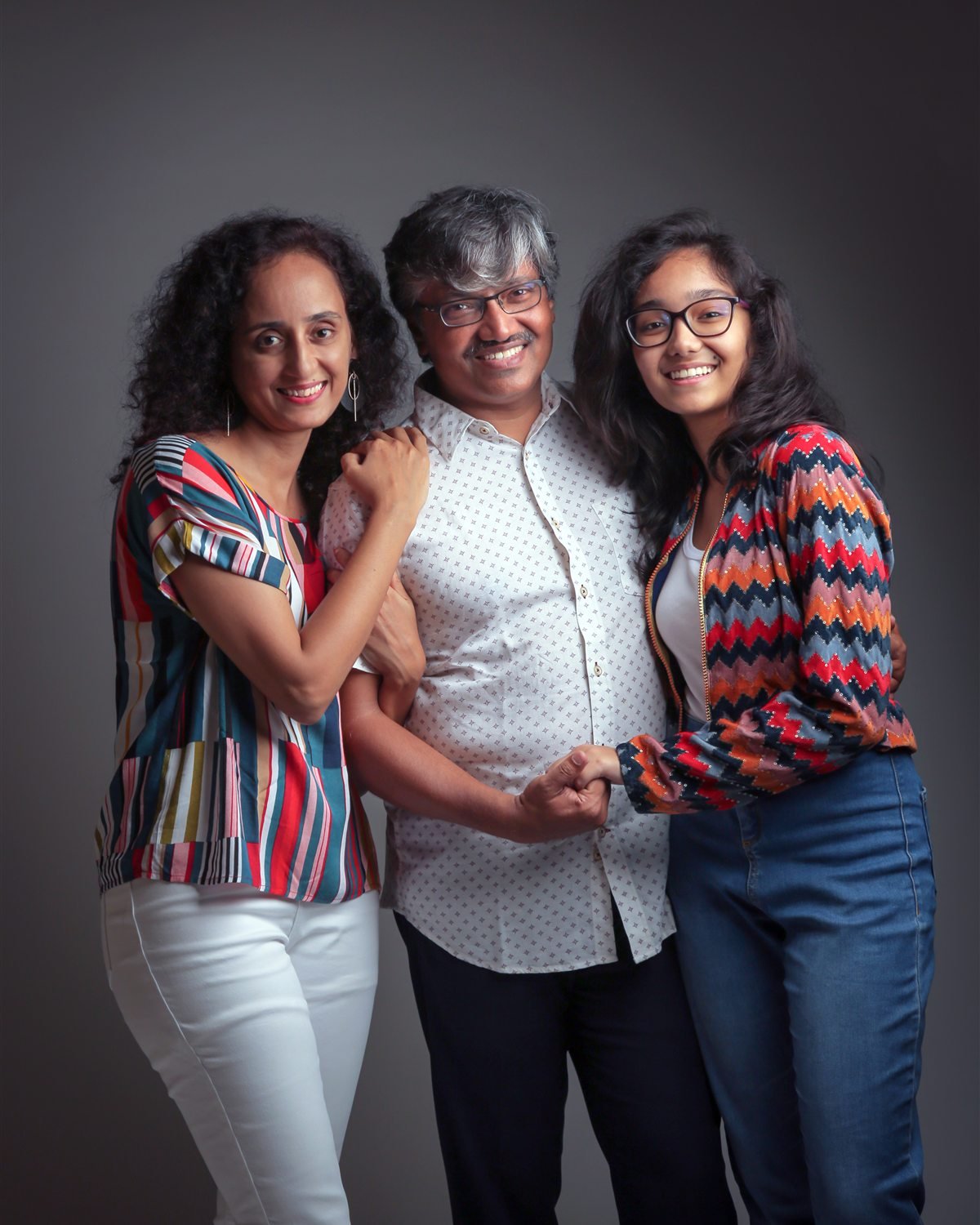 Dr. Sabiha with her family